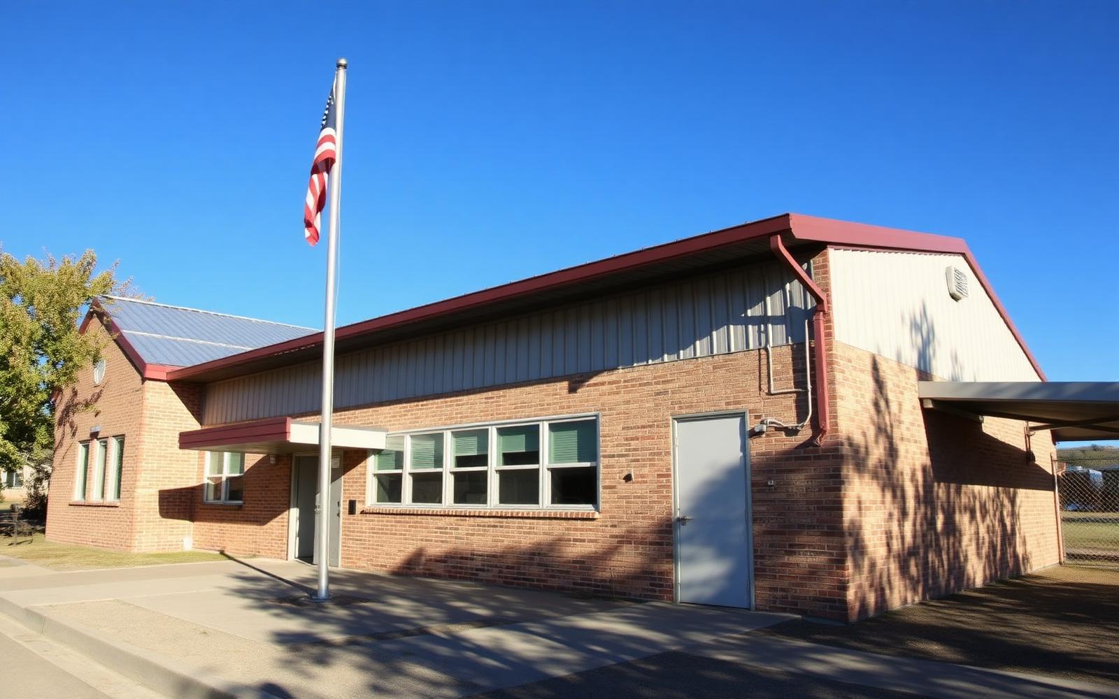 The Big Springs Elementary School campus